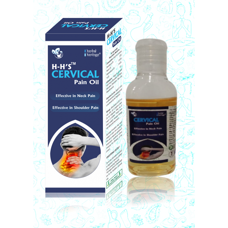 H-H'S Cervical Pain Oil, Buy Ayurvedic Cervical Pain Oil Online, Buy Cervical Pain Oil Online